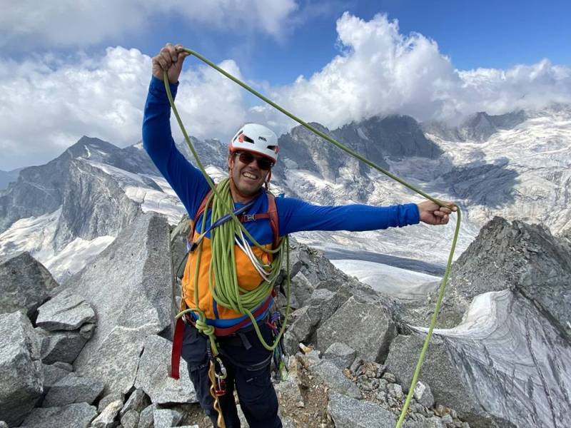 Sulla Cima di Rosso, nel luglio 2022