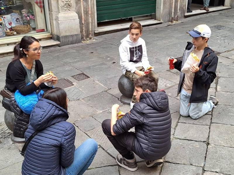 Questo girovagare per Genova ci ha messo fame...