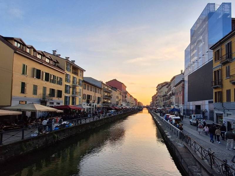 La zona dei Navigli