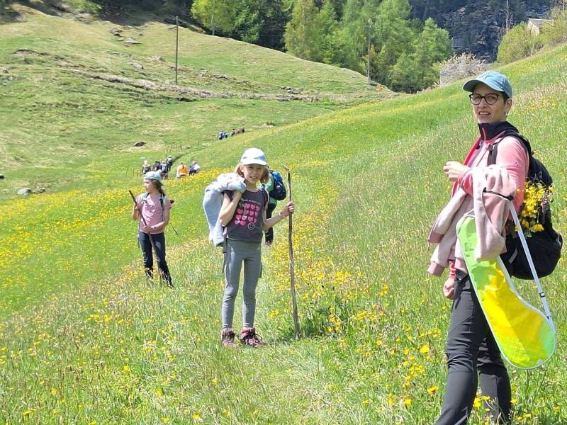 Dopo il culto si sale a Pozol, dove ci aspetta la polenta