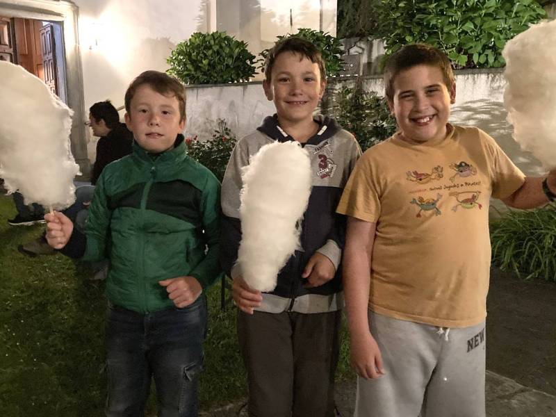Delizioso zucchero filato