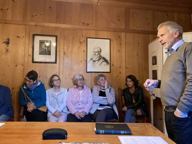Presentazione della chiesa della Sta.Trinità