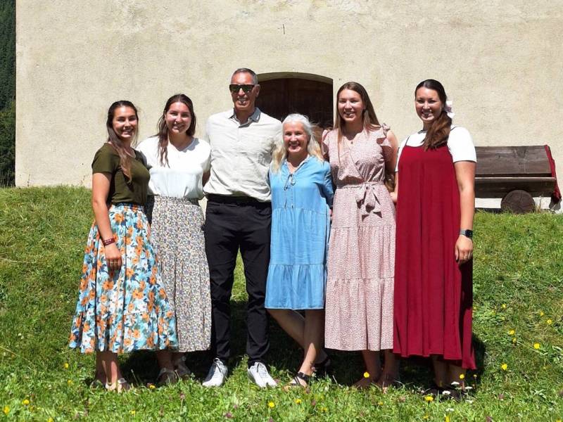 La famiglia proveniente dallo Utah