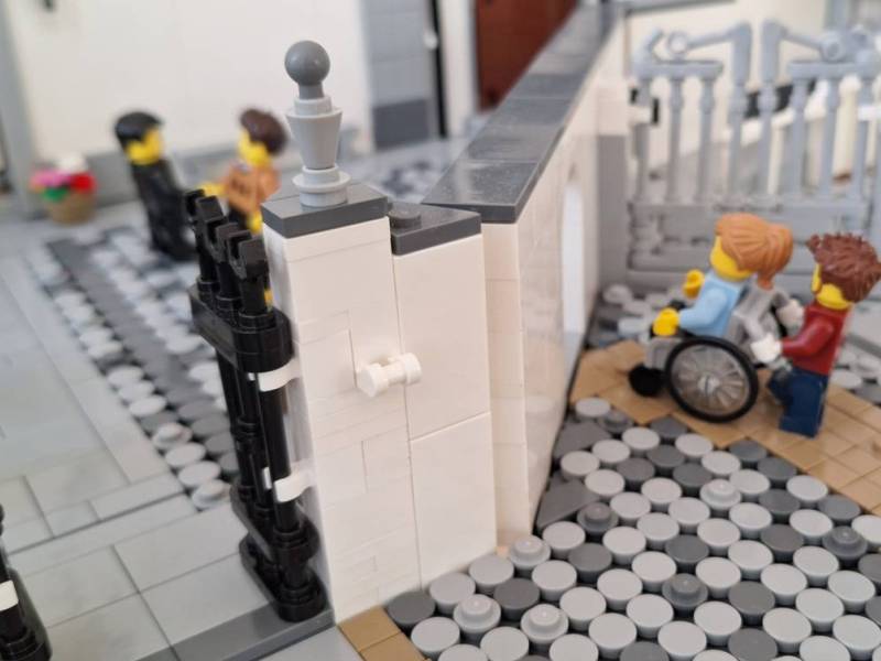 La rampa per disabili