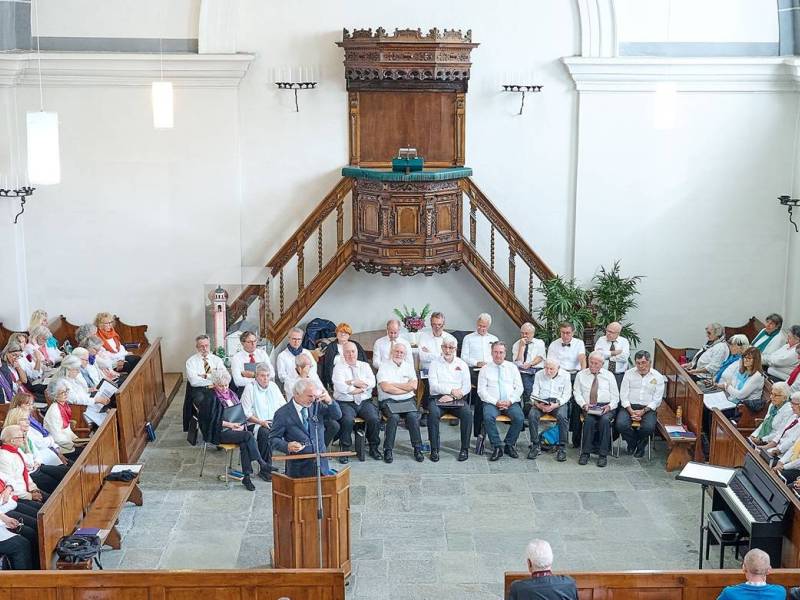 Culto a Poschiavo nella chiesa riformata