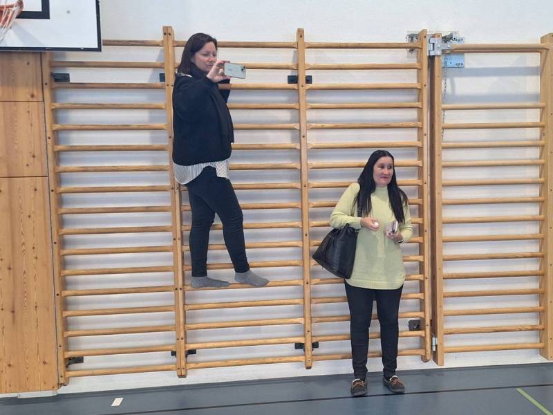 Steffi Balmer, segretaria Refurmo, e la pastora Corinne Dittes