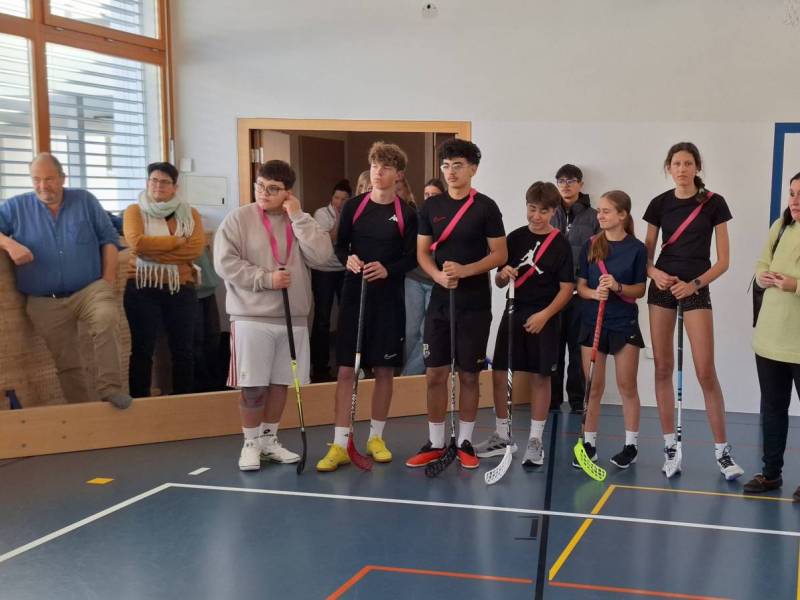 La squadra di La Plaiv, vincitrice del torneo