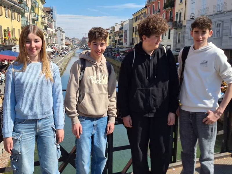 Navigli, sul ponte