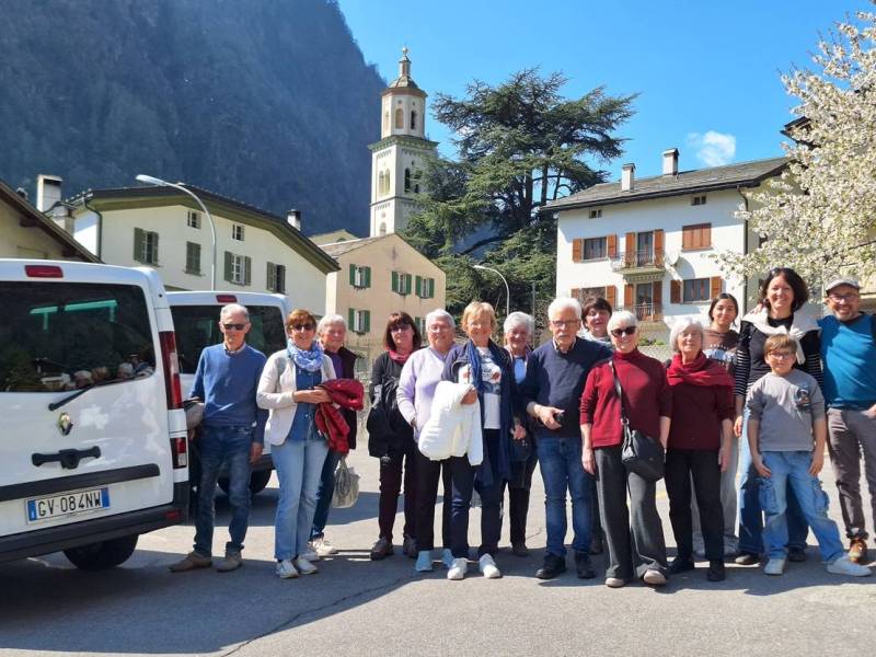 Pomaretto visita Brusio