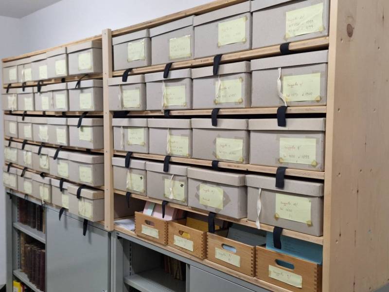 Archivio riformato Poschiavo, lo schedario