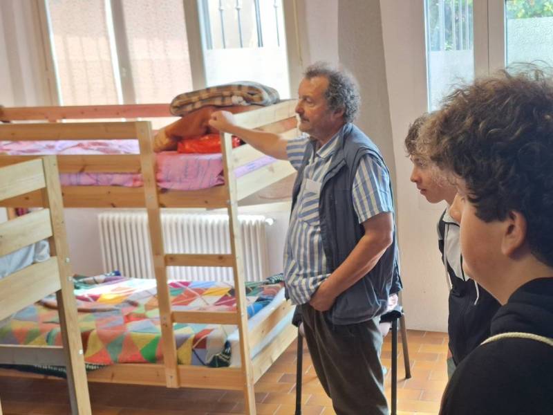 Como Rebbio - In un dormitorio