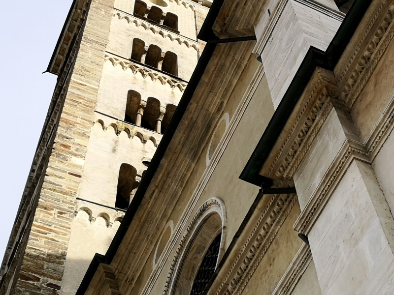 Il campanile della Basilica di Tirano