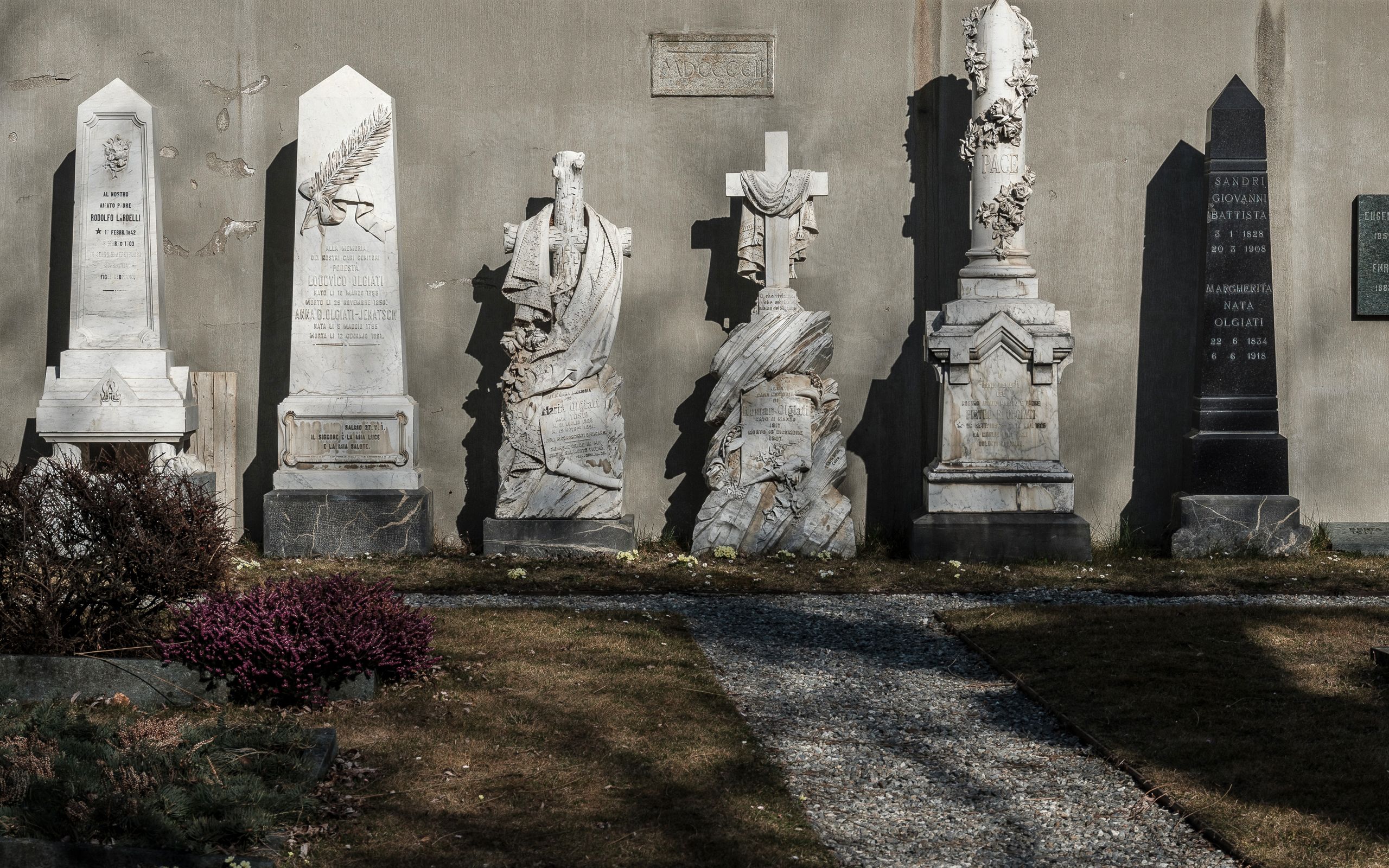 Monumenti antichi cimitero di Poschiavo